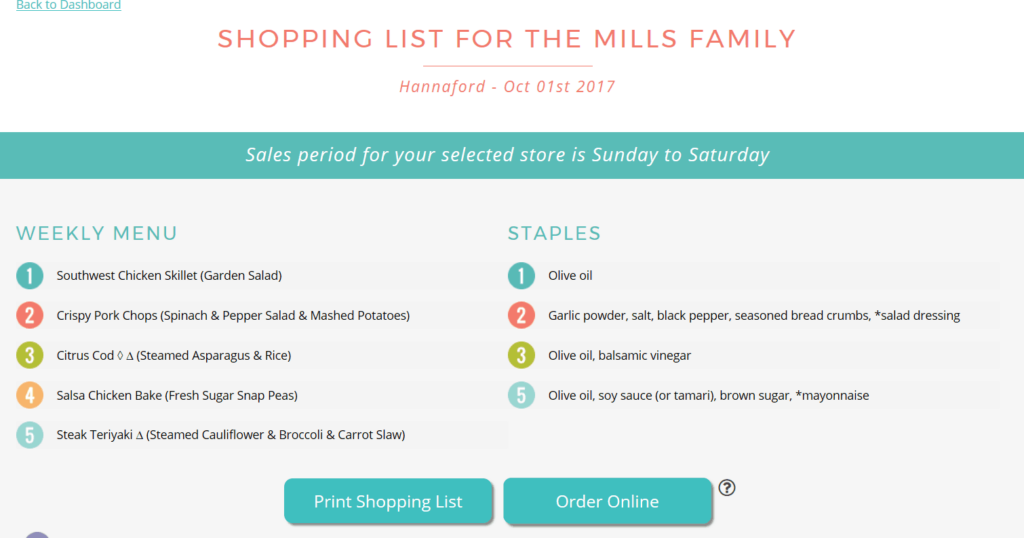 Hannaford SL Oct 3rd